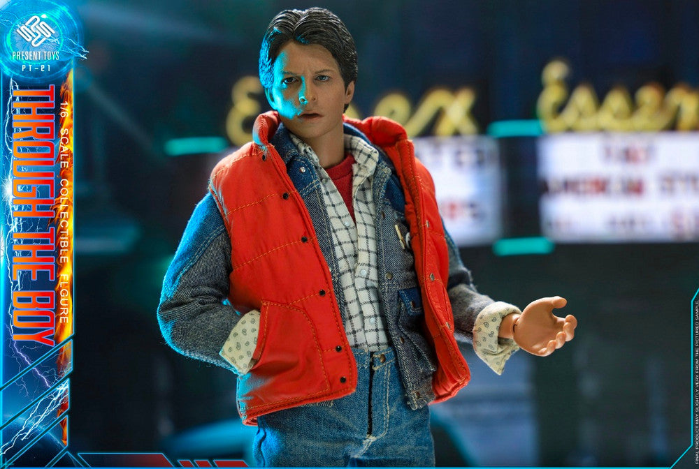 Present Toys SP21 1/6 Back To The Future 回到未來 Time Travel Man Figure