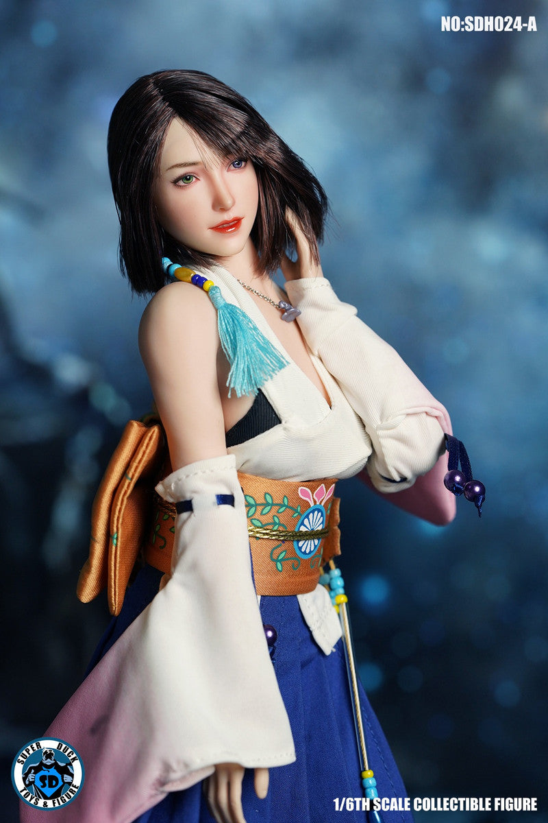 SUPER DUCK 1/6 白色皮膚女人偶植髮頭雕 SDH024 四款