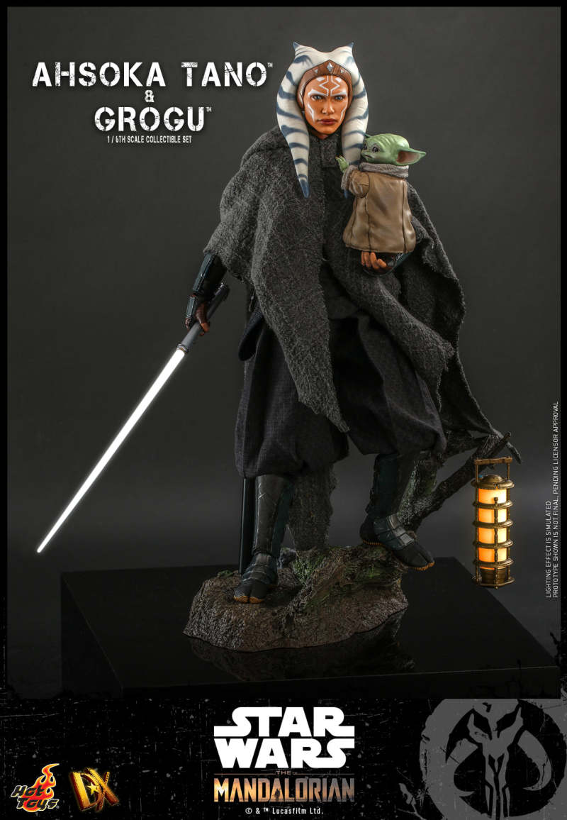 Hot Toys DX21 Ashoka Tano & Grogu Set Star Wars The Mandalorian 星球大戰 曼達洛人 亞蘇卡與小尤達