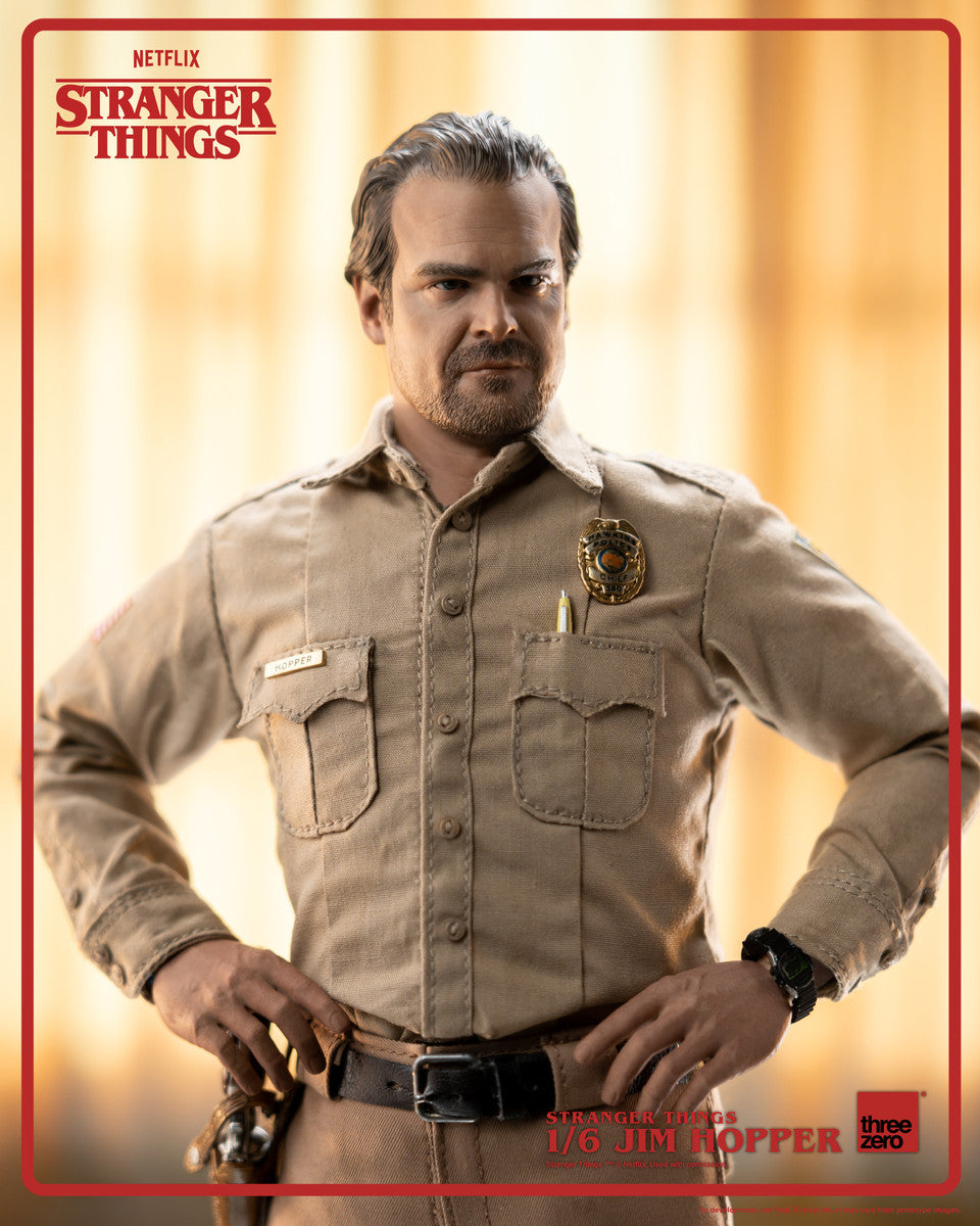 Threezero Stranger Things Jim Hopper 怪奇物語 姆哈普 1/6 action figure