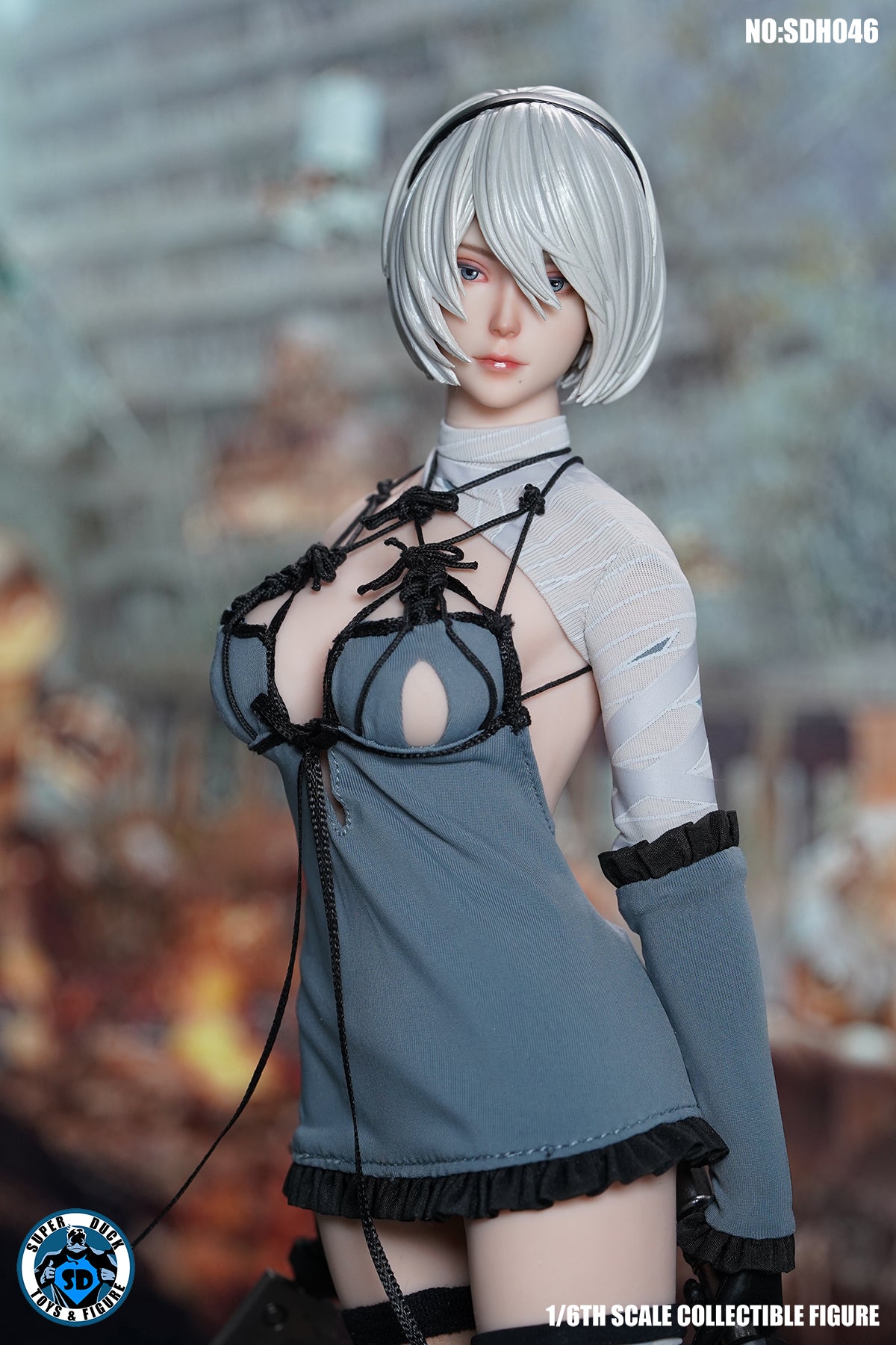 SUPER DUCK SDH046 1/6 人偶女頭雕