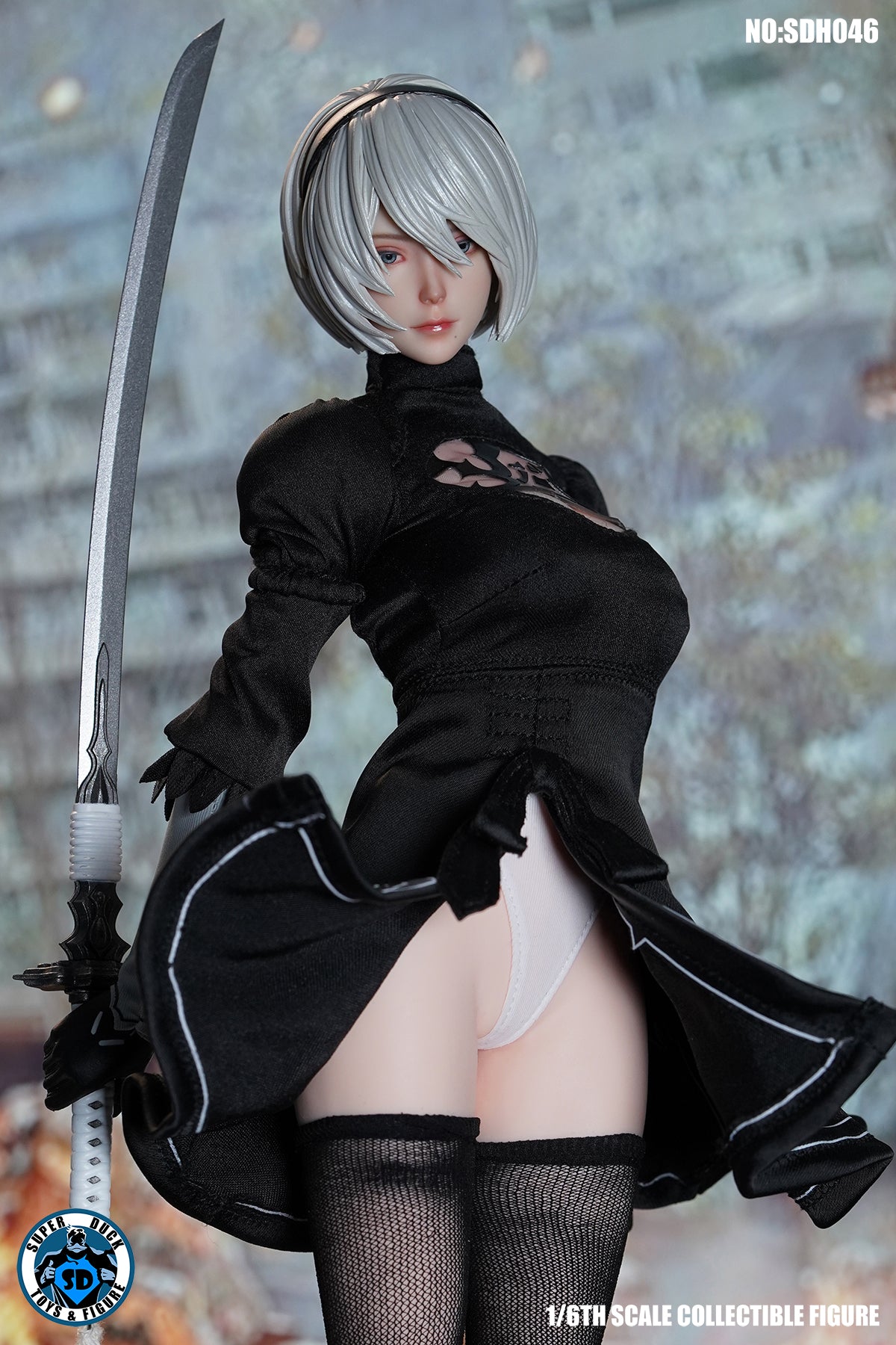 SUPER DUCK SDH046 1/6 人偶女頭雕