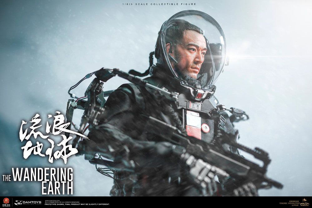 DAMTOYS DMS034 1/6 The Wandering Earth CN171-11 Rescue Unit Captain Wang Lei 流浪地球 救援小隊CN171-11隊長王磊 Figure