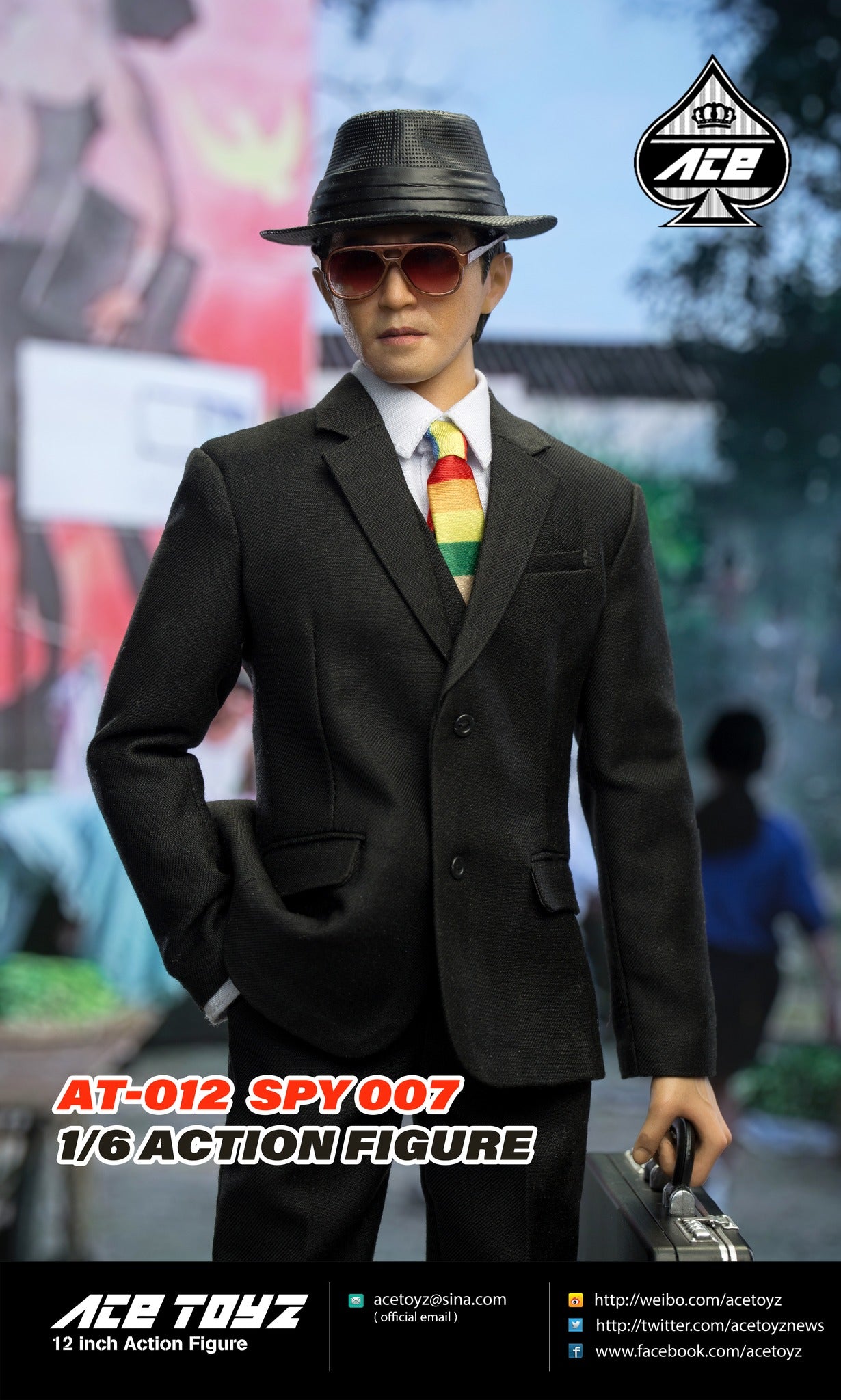Ace Toyz AT-012 特務007 SPY 007 1:6 人偶