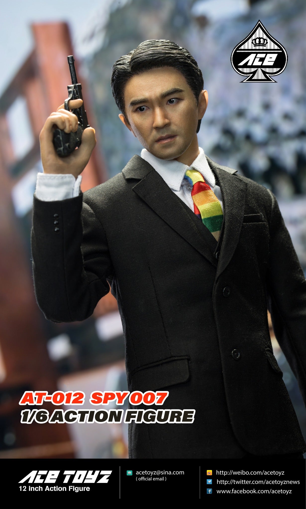 Ace Toyz AT-012 特務007 SPY 007 1:6 人偶