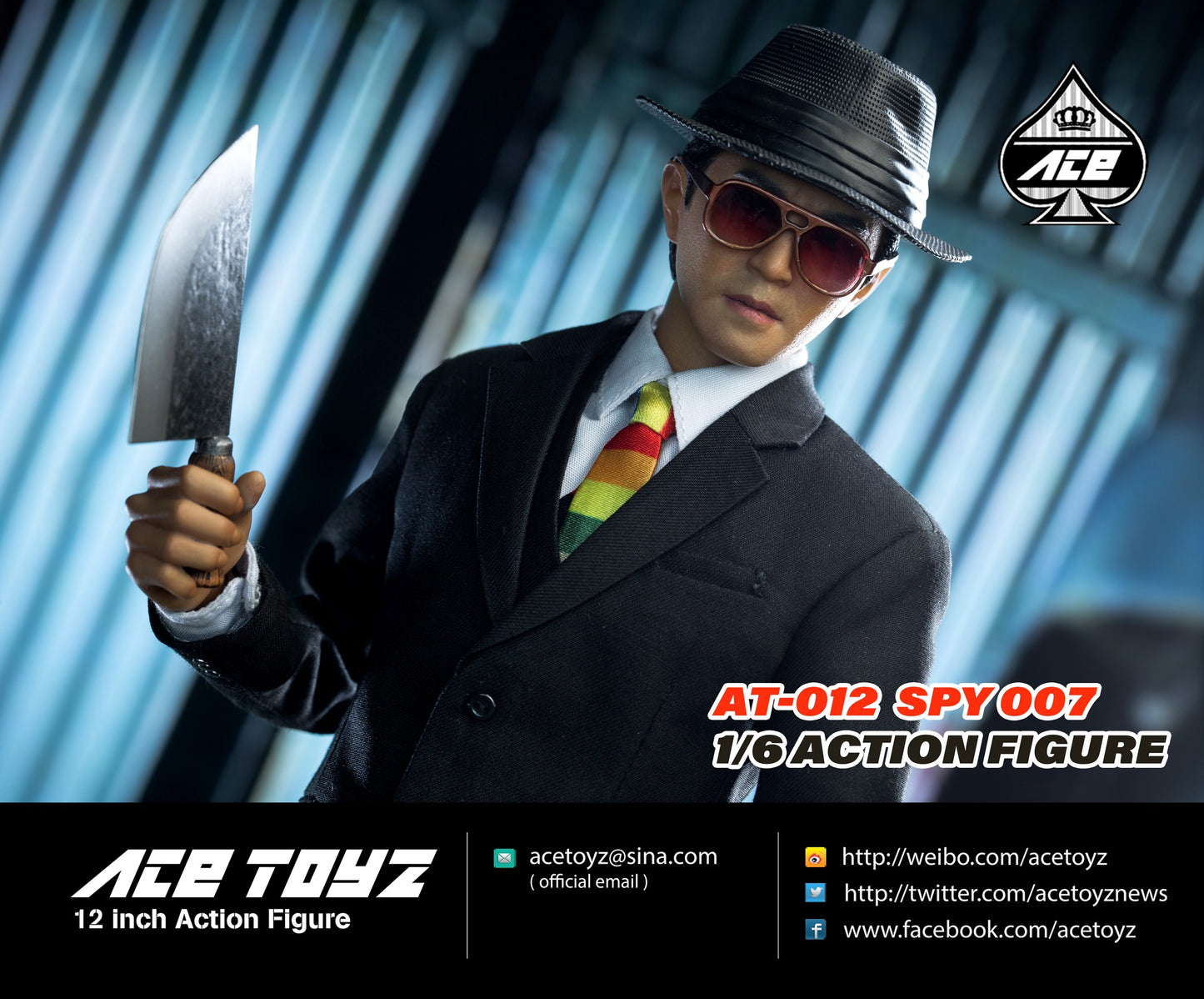 Ace Toyz AT-012 特務007 SPY 007 1:6 人偶