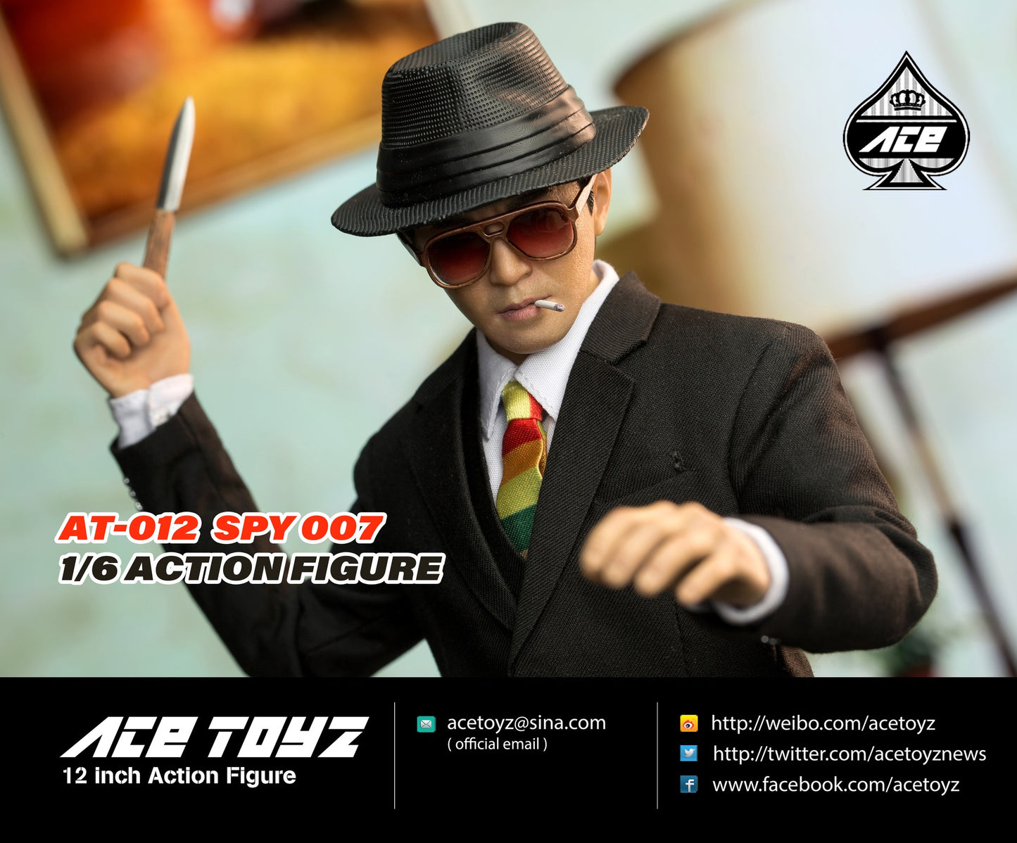 Ace Toyz AT-012 特務007 SPY 007 1:6 人偶