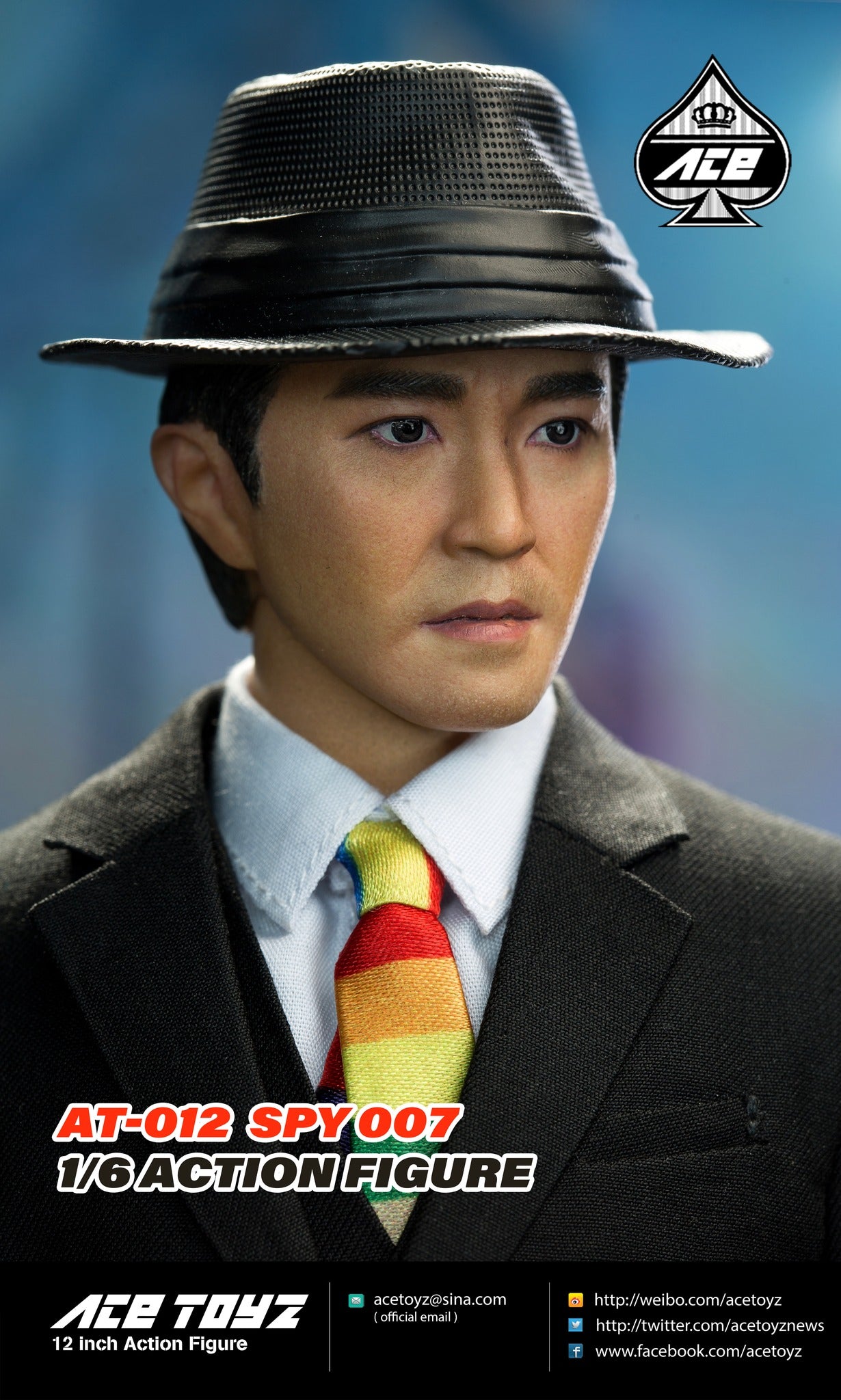 Ace Toyz AT-012 特務007 SPY 007 1:6 人偶