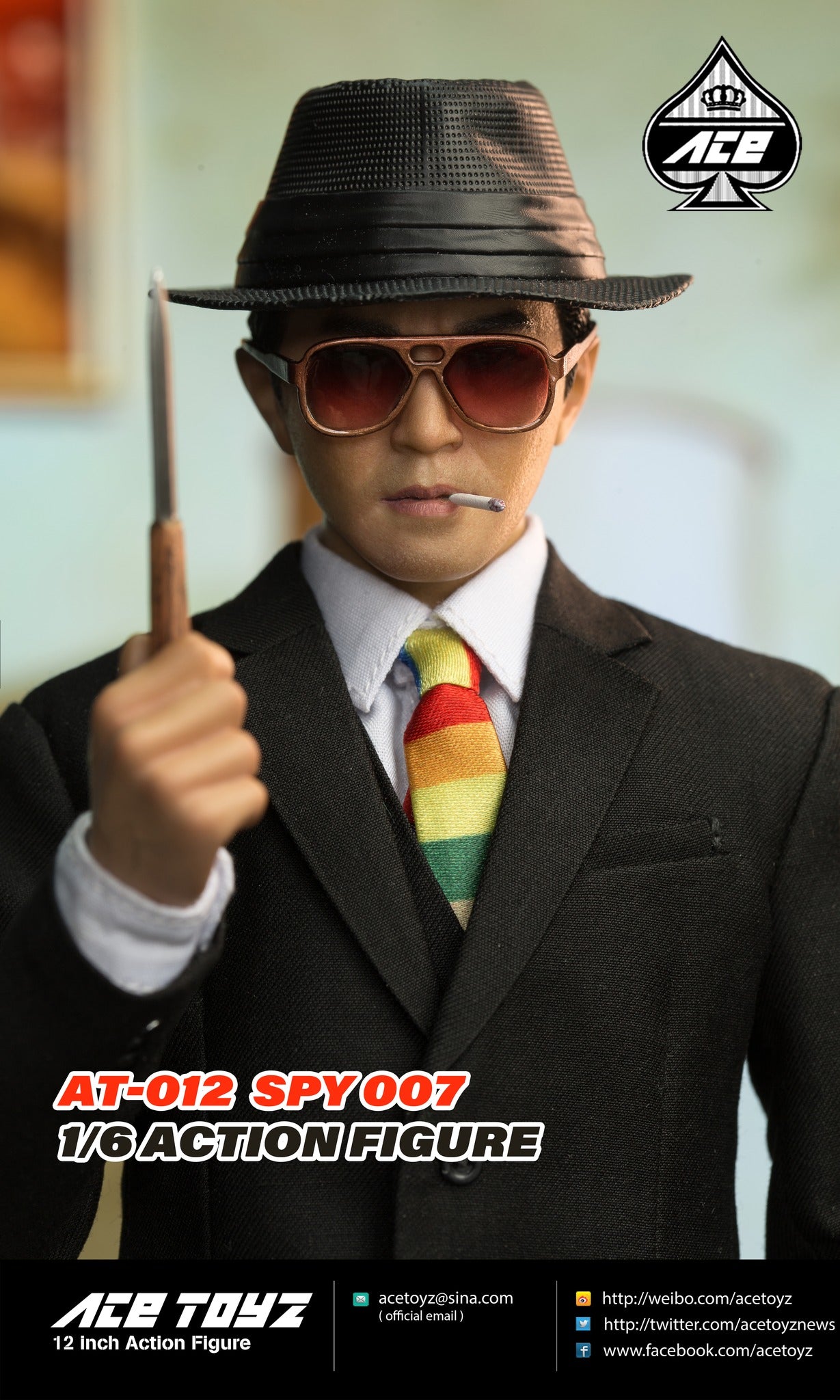 Ace Toyz AT-012 特務007 SPY 007 1:6 人偶