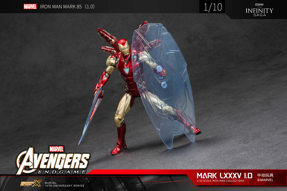 中動玩具 ZD Toys 1/10 Iron Man Mark LXXXV MK85 Figure