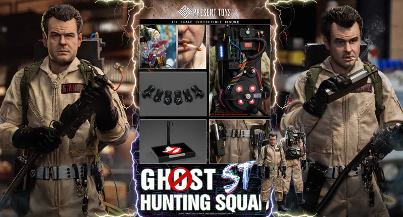 PRESENT TOYS 1/10 ゴーストハンティング部隊ST PT-sp77 Ghost Hunting Squad ST Collectible Action Figure 1/6 PRESENT
