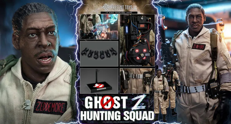 Present toys SP57 SP58 SP77 SP78 1/6 Scale Ghost hunting squad full set 一套4款
