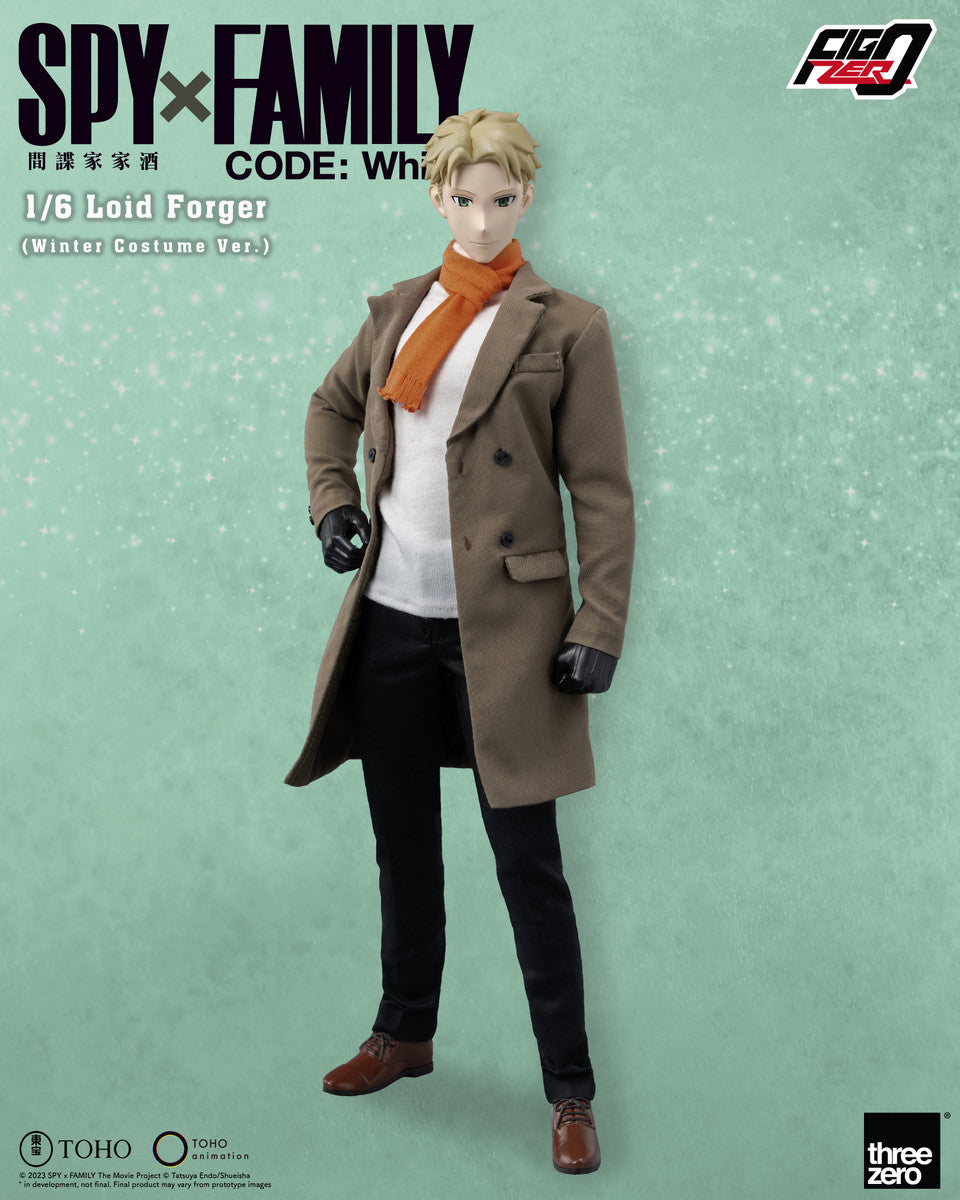 ThreeZero Figzero 1/6 洛伊德‧佛傑 冬季服裝版 間諜家家酒 FIgure Loid Forger 劇場版 SPY×FAMILY CODE: White