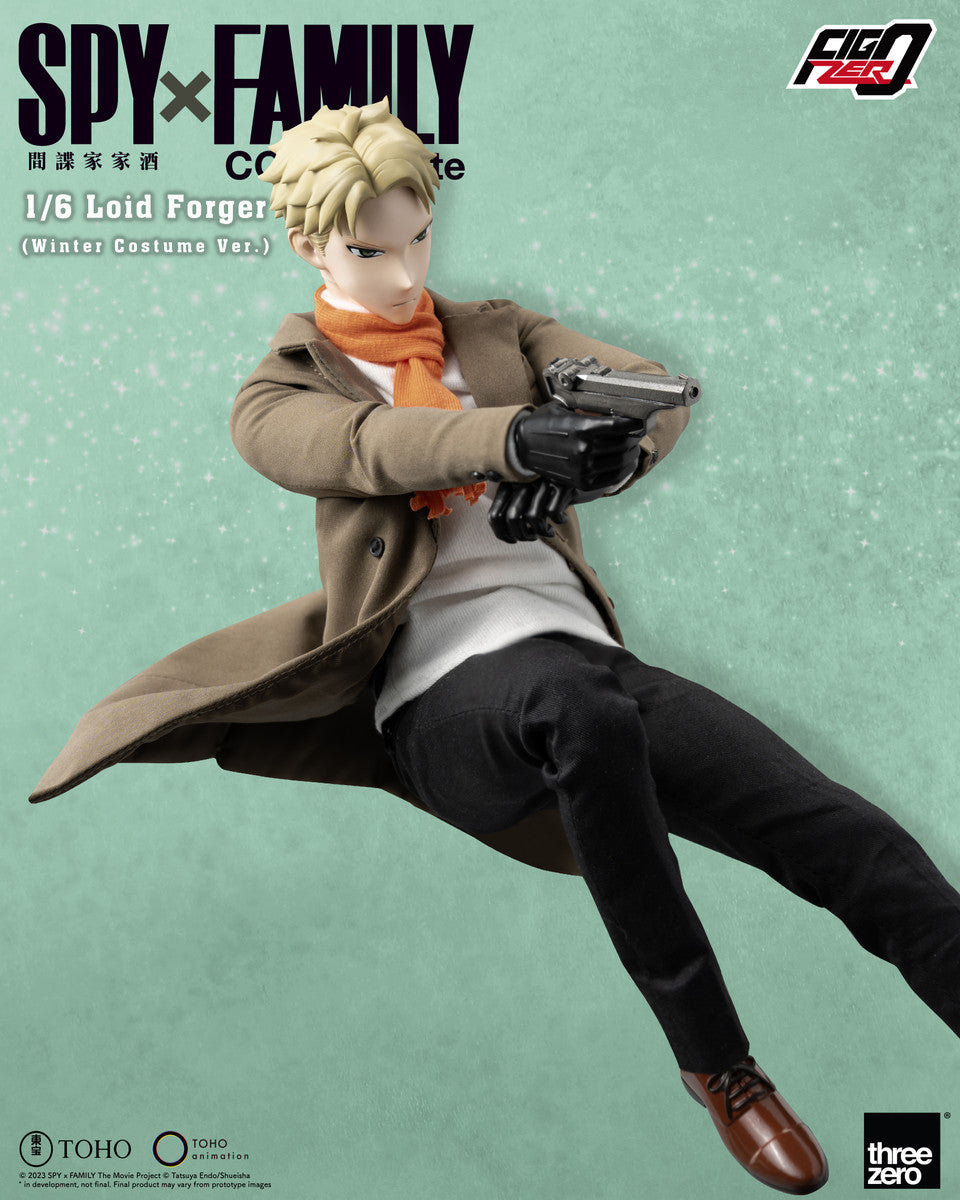 ThreeZero Figzero 1/6 洛伊德‧佛傑 冬季服裝版 間諜家家酒 FIgure Loid Forger 劇場版 SPY×FAMILY CODE: White