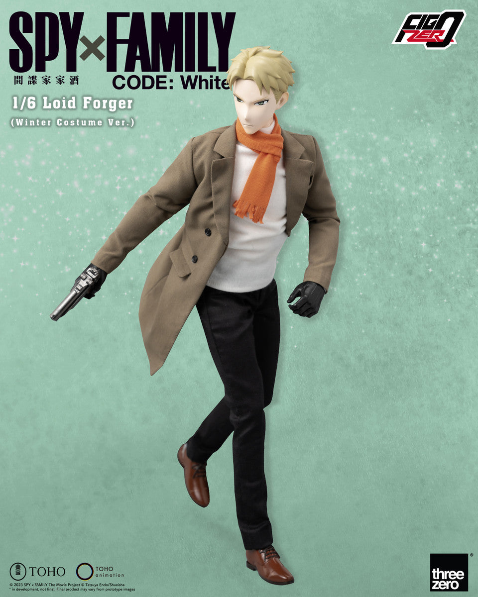 ThreeZero Figzero 1/6 洛伊德‧佛傑 冬季服裝版 間諜家家酒 FIgure Loid Forger 劇場版 SPY×FAMILY CODE: White