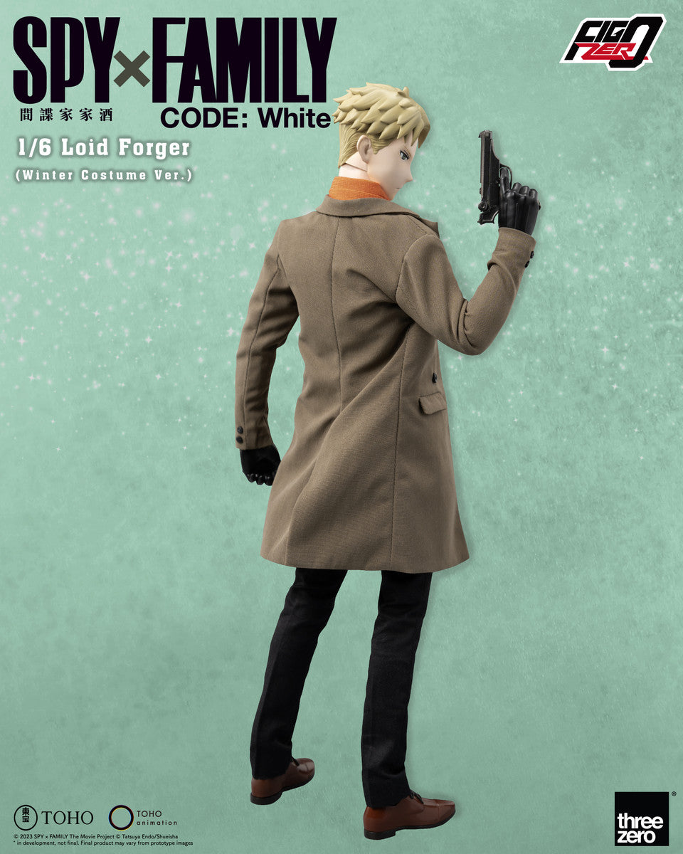 ThreeZero Figzero 1/6 洛伊德‧佛傑 冬季服裝版 間諜家家酒 FIgure Loid Forger 劇場版 SPY×FAMILY CODE: White