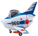 Hasegawa EggPlane TH16 F·86 SABRE "BLUE IMPULSE" 長谷川Q版蛋機飛機模型 60126