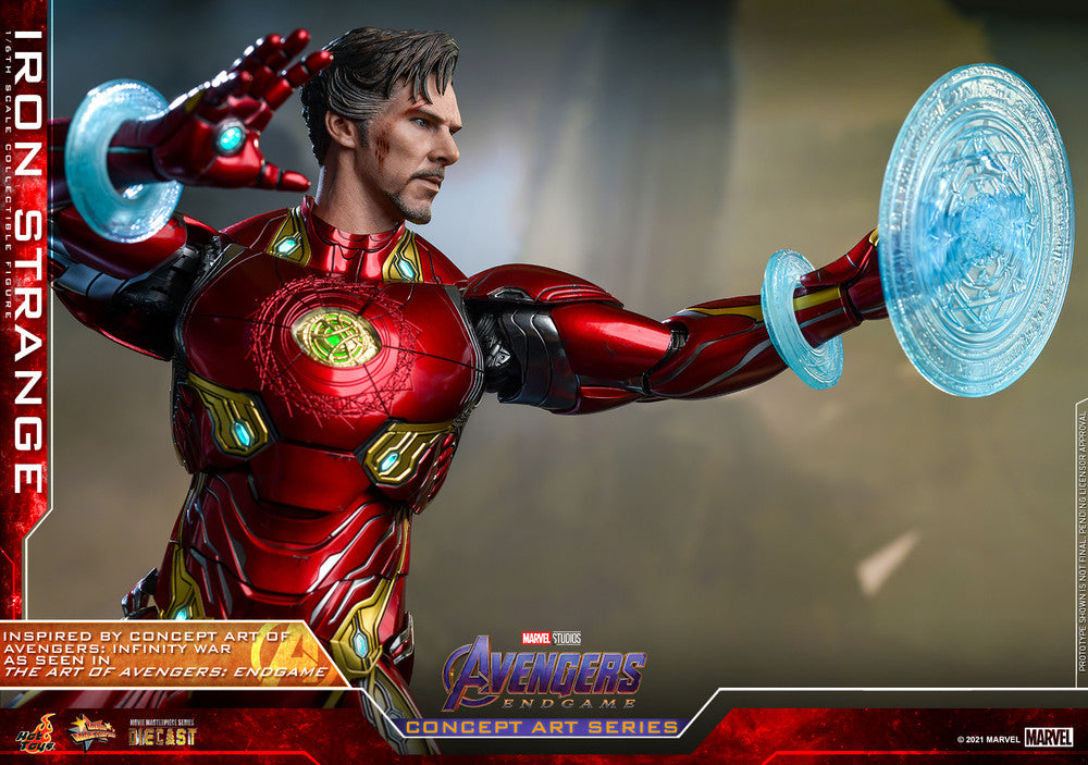 Hot Toys MMS606D41 Avengers: Endgame (Concept Art Series) 復仇者聯盟4:終局之戰 1/6 Iron Strange figure