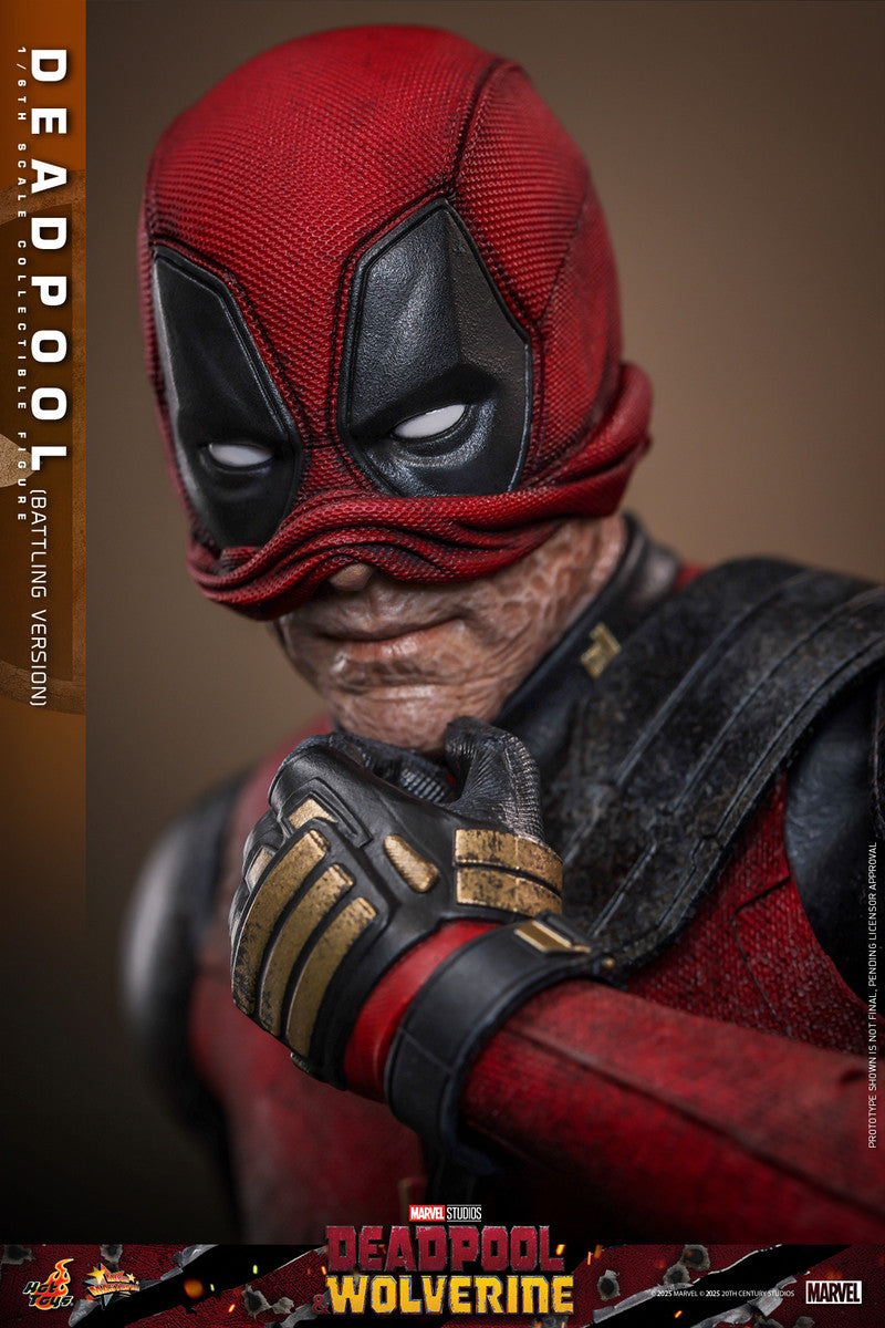 Hot Toys MMS782 Deadpool Battling Version 死侍戰損版 Deadpool & Wolverine