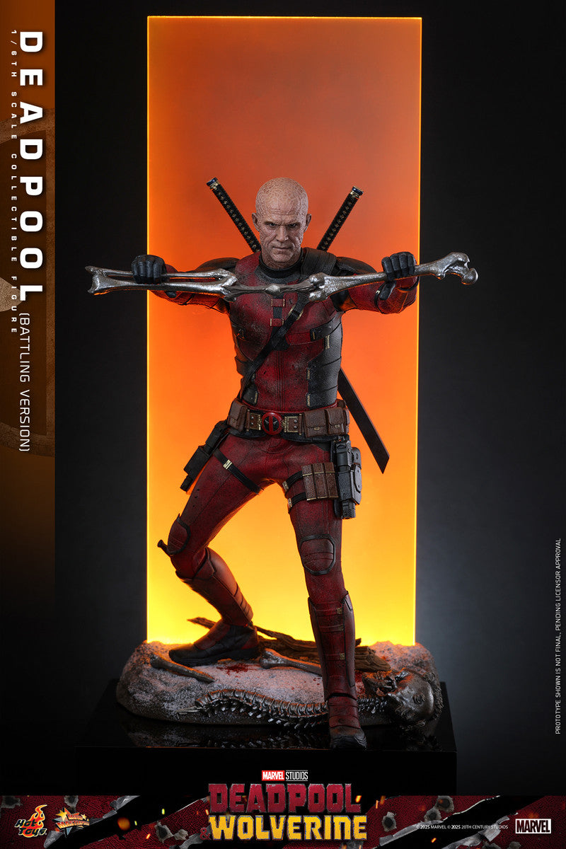 Hot Toys MMS782 Deadpool Battling Version 死侍戰損版 Deadpool & Wolverine
