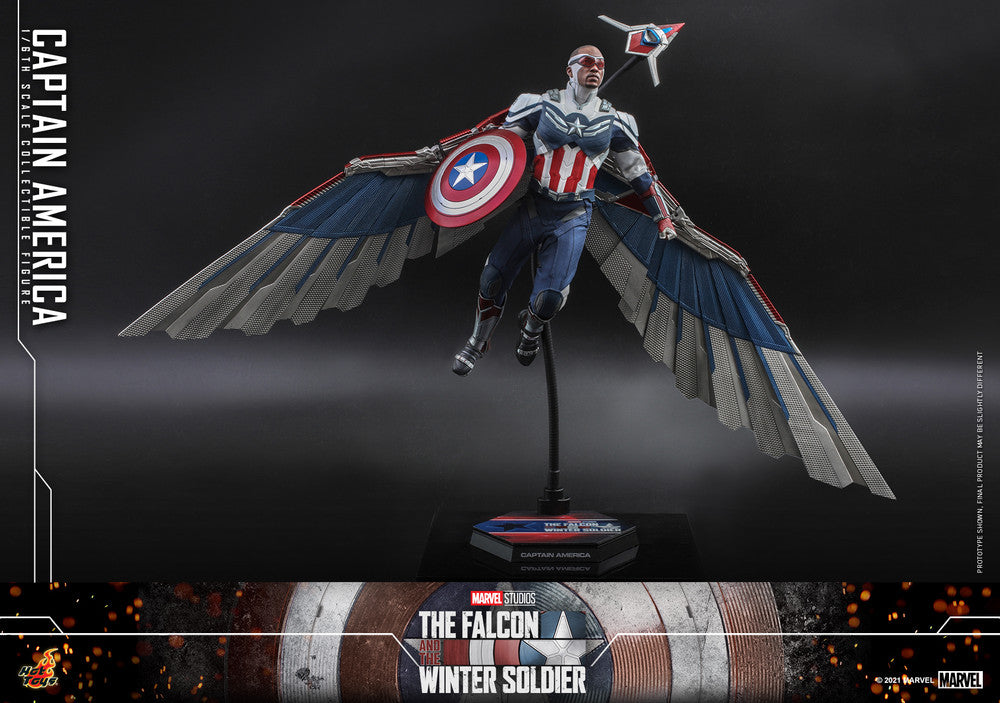 Hot Toys TMS040 The Falcon and The Winter Soldier Captain America 寒冬戰士 鷹隼 美國隊長