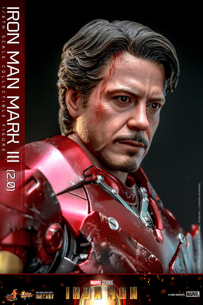 Hot Toys MMS664D40 Iron Man Mark 3 2.0 鐵甲奇俠 合金