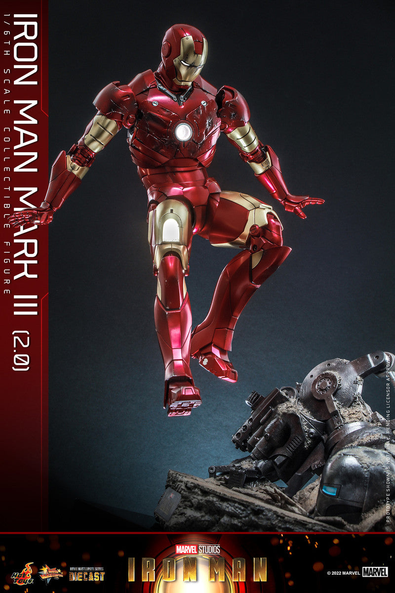Hot Toys MMS664D40 Iron Man Mark 3 2.0 鐵甲奇俠 合金
