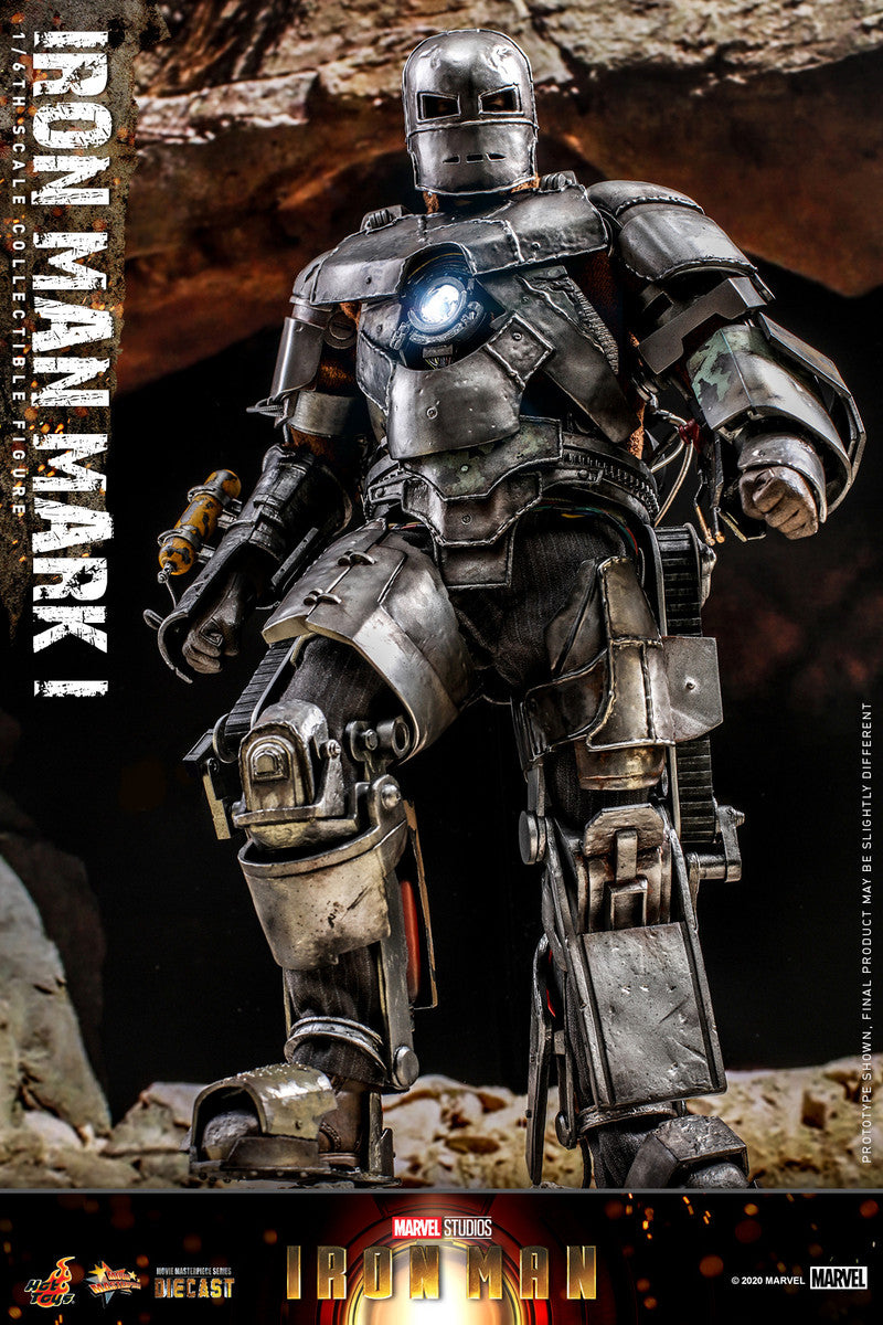 Hot Toys MMS605D40 Iron Man 1/6 Iron Man 鐵甲奇俠 Mark I Collectible Figure