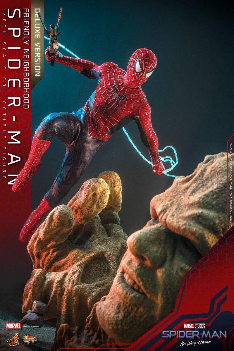 Hot toys MMS662 Spider-Man No Way Home Friendly Neighborhood Spiderman 蜘蛛俠 無家日 連沙人地座套裝