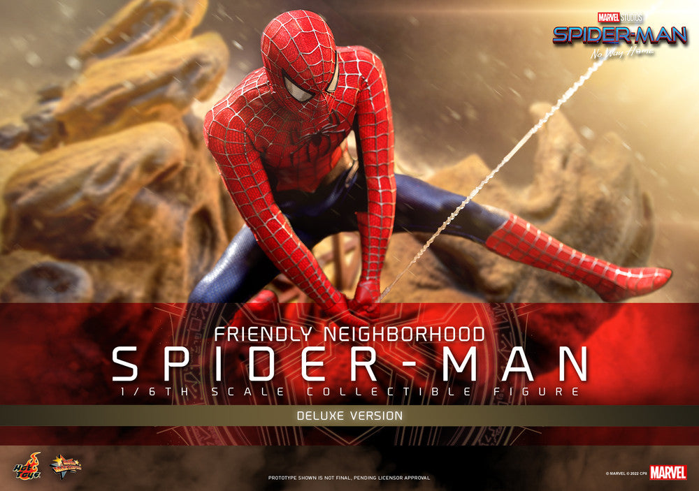 Hot toys MMS662 Spider-Man No Way Home Friendly Neighborhood Spiderman 蜘蛛俠 無家日 連沙人地座套裝
