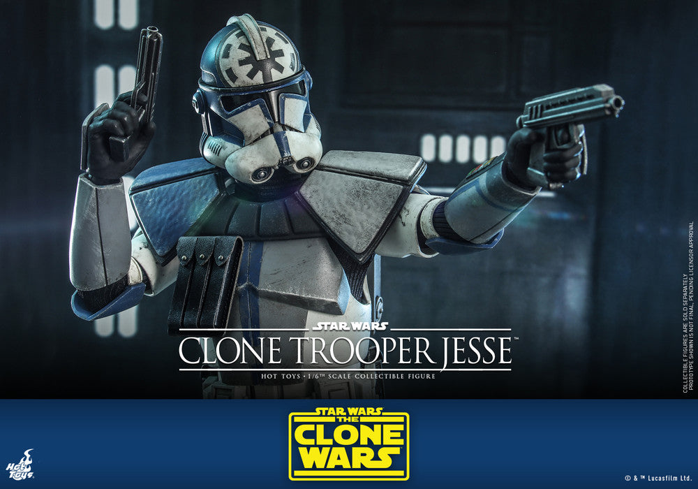 Hot Toys TMS064 Star Wars: The Clone Wars 星球大戰:複製戰紀 1/6 Trooper Jesse figure