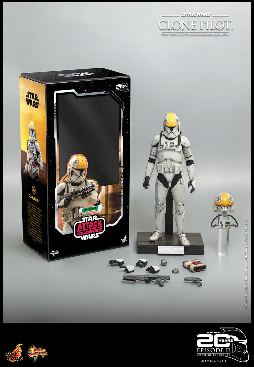 Hot Toys MMS648 Clone Pilot Star Wars Episode II: Attack of the Clones 星球大戰前傳:複製人侵略