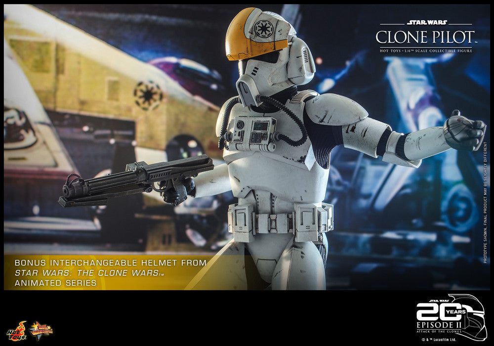 Hot Toys MMS648 Clone Pilot Star Wars Episode II: Attack of the Clones 星球大戰前傳:複製人侵略