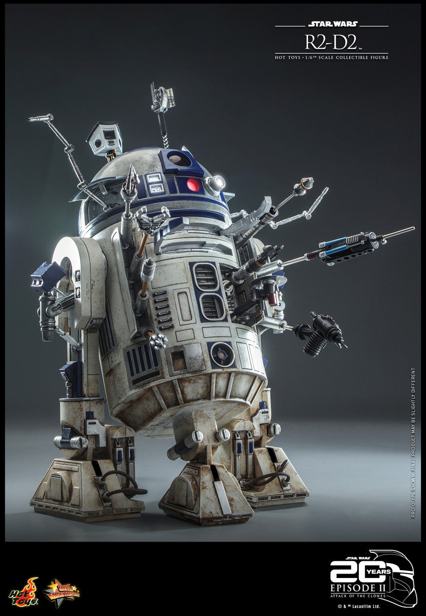 Hot Toys MMS651 Star Wars Episode II : Attack of The Clones 星球大戰:複製人侵略 1/6 R2-D2 figure