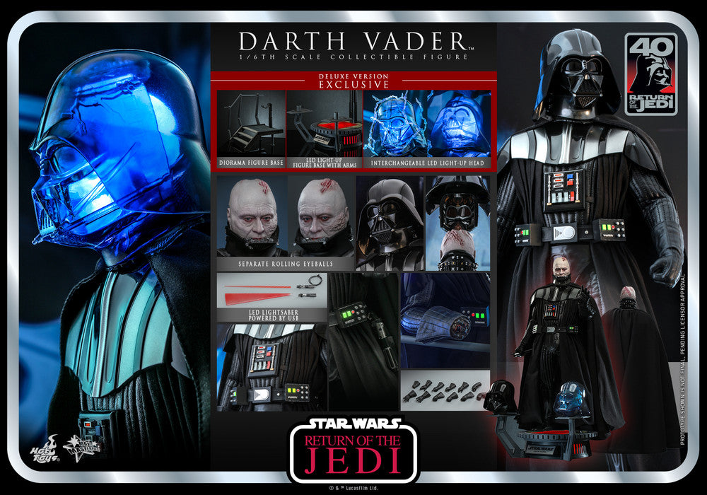 Hot Toys MMS700 Return of the Jedi - Darth Vader (Deluxe) 星球大戰武士復仇 黑武士 豪華版