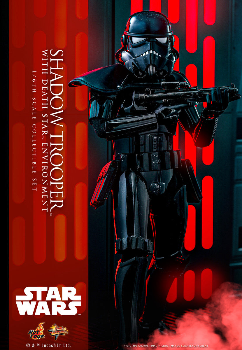 Hot Toys MMS737 Star Wars 1/6 Shadow Trooper with Death Star Environment Collectible Set 星球大戰 黑兵