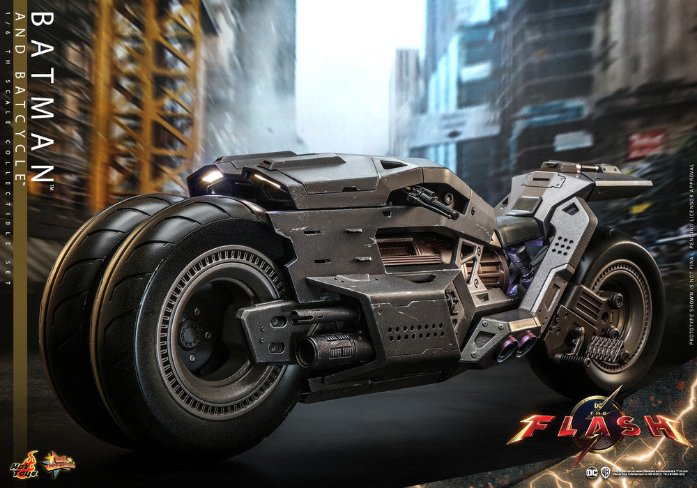 Hot Toys MMS705 The Flash Batman & Batcycle 蝙蝠俠及電單車套裝