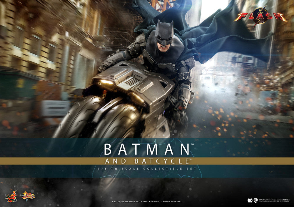 Hot Toys MMS705 The Flash Batman & Batcycle 蝙蝠俠及電單車套裝