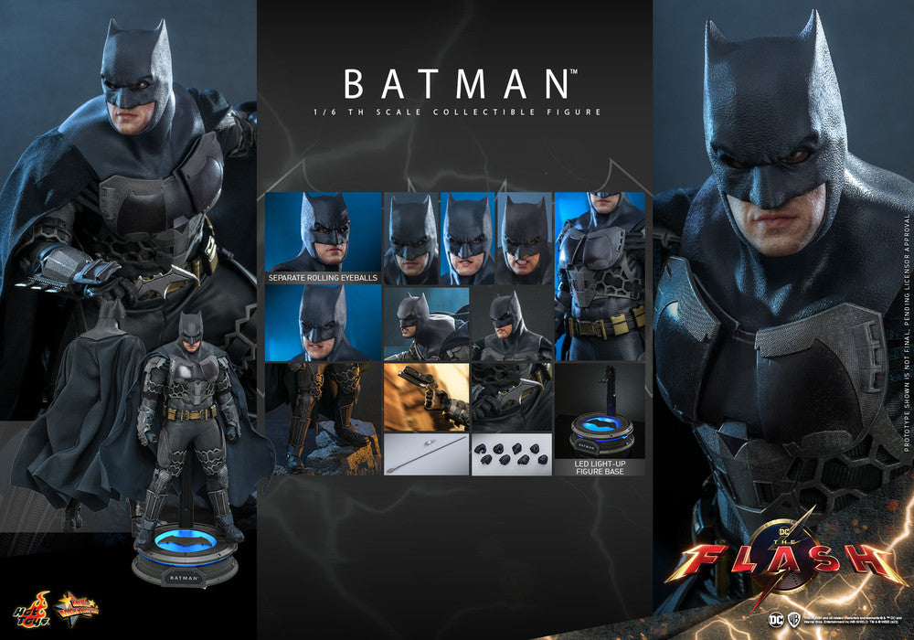 Hot Toys MMS703 Batman The Flash 蝙蝠俠 閃電俠 1/6 人偶