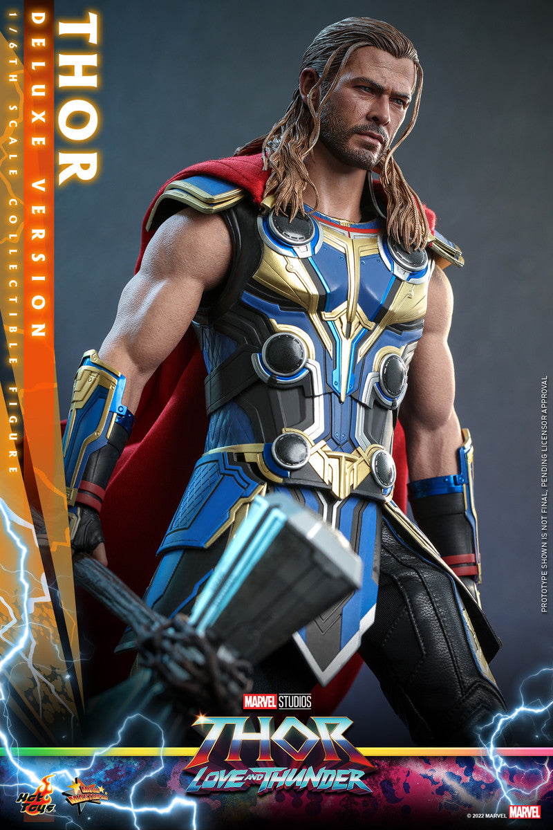 Hot Toys MMS656 雷神 愛與雷霆 Thor Love and Thunder Deluxe Version 1/6th Thor Collectible Figure