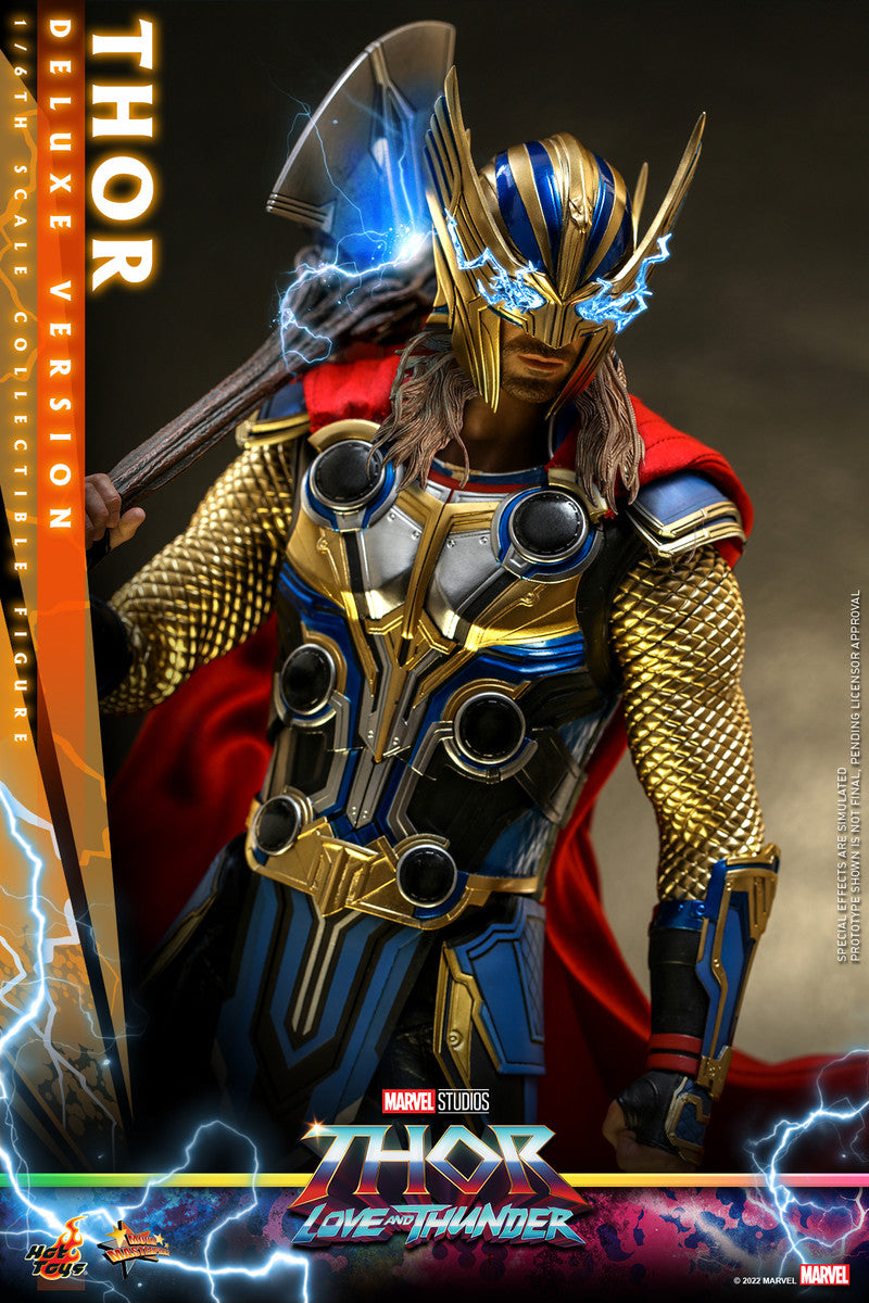 Hot Toys MMS656 雷神 愛與雷霆 Thor Love and Thunder Deluxe Version 1/6th Thor Collectible Figure