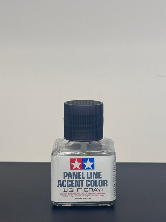 Tamiya 87189 Panel Line Accent Color Light 灰色