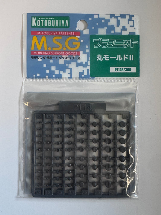 壽屋 MSG PLA Unit: Round Molds II P114R