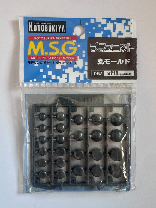 壽屋 MSG PLA Unit: Round Molds P107