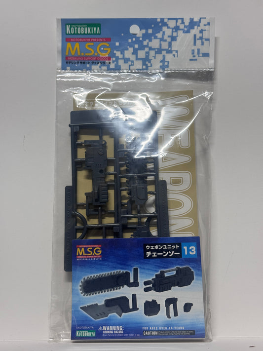 壽屋 MSG 武裝零件 組裝模型 Weapon Unit 13 MW13R Chainsaw