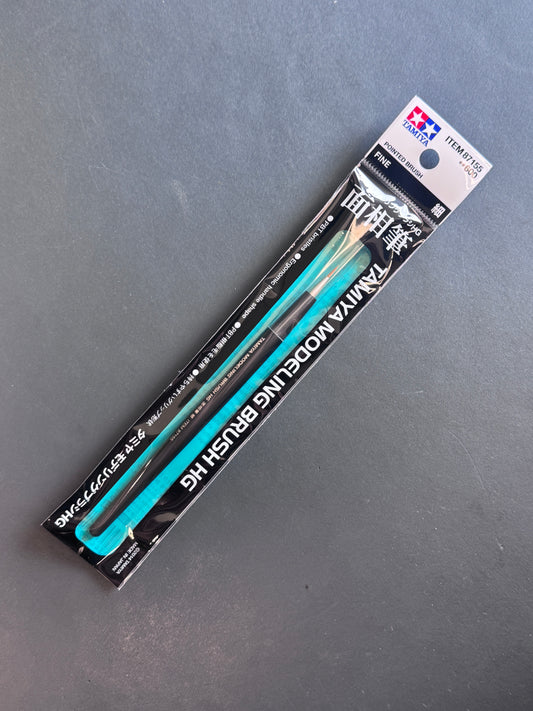 田宮 Tamiya 87155 田宮模型筆掃 HG 面相筆 (精密) Modeling Brush HG Pointed Brush (Fine)