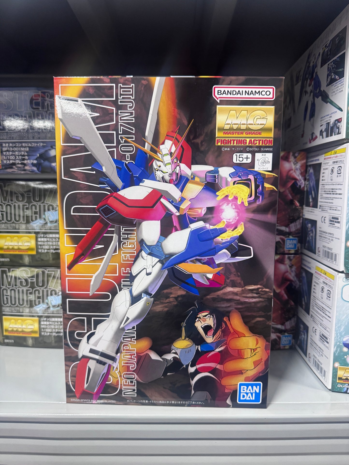 BANDAI 1/100 MG 神高達 GUNDAM 5062836