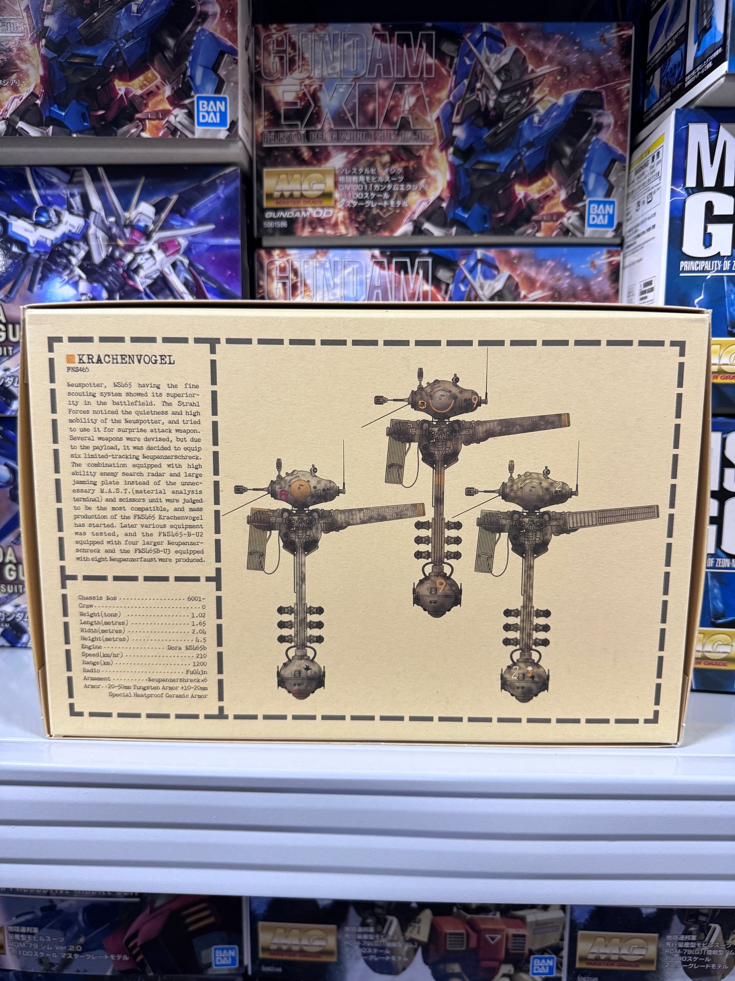 Wave 1/20 SF3D Ma.k Krachenvogel Model Maschinen Krieger MK-053 橫山宏 SF3D 模型