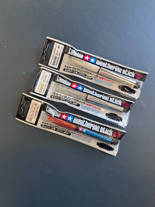 田宮 Tamiya 舊化粉彩筆 Weathering Stick 泥 雪 沙 87081 87082 87086