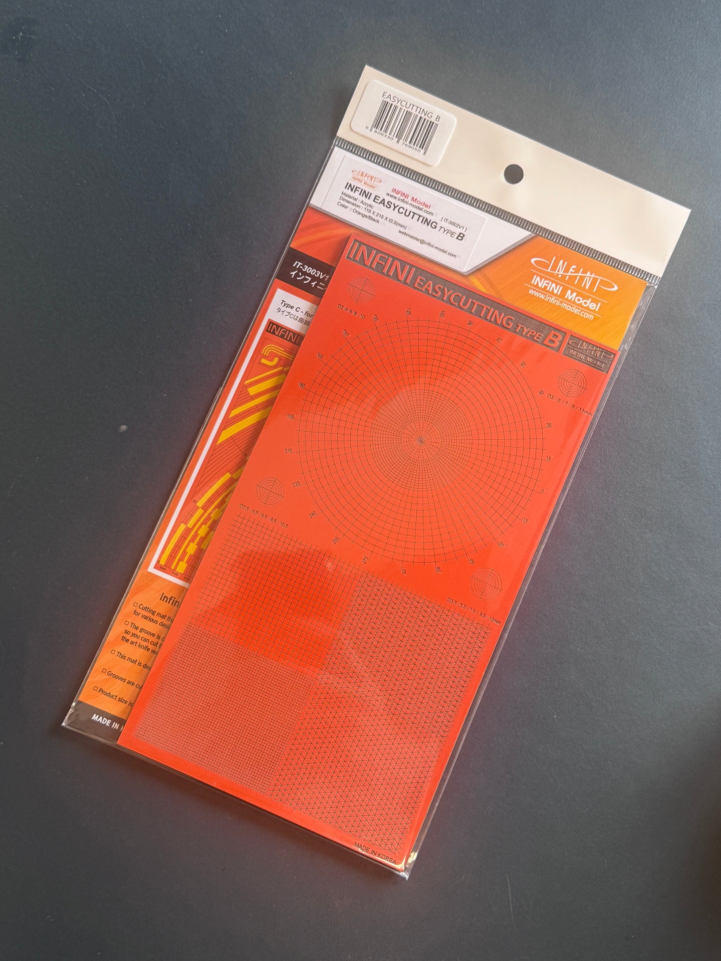 韓國 INFINI MODEL EASY CUTTING B 切割墊 CUTTING MAT IT-3002V1